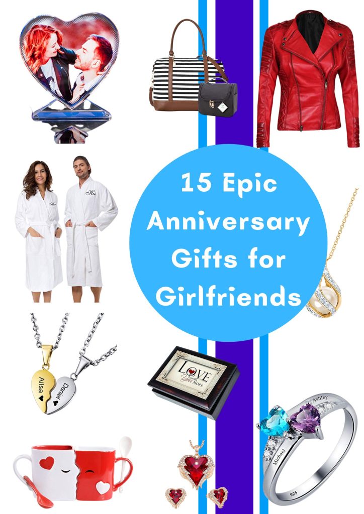 Fabulous Anniversary Gifts for Girlfriends 1st, 2nd & 3rd Years