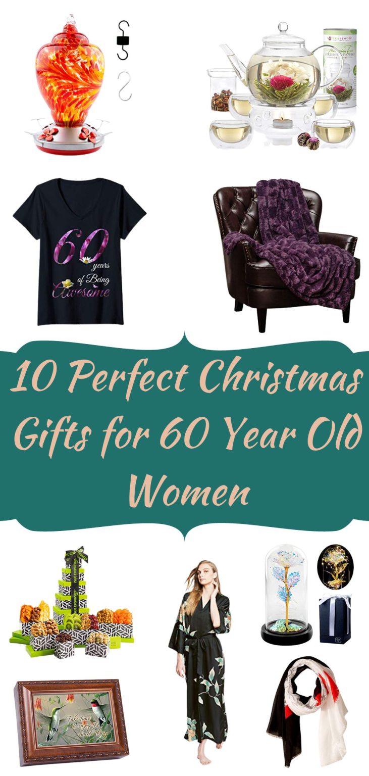 Fun 60th Birthday Gifts for Moms 60 Year Old Woman Gift Ideas